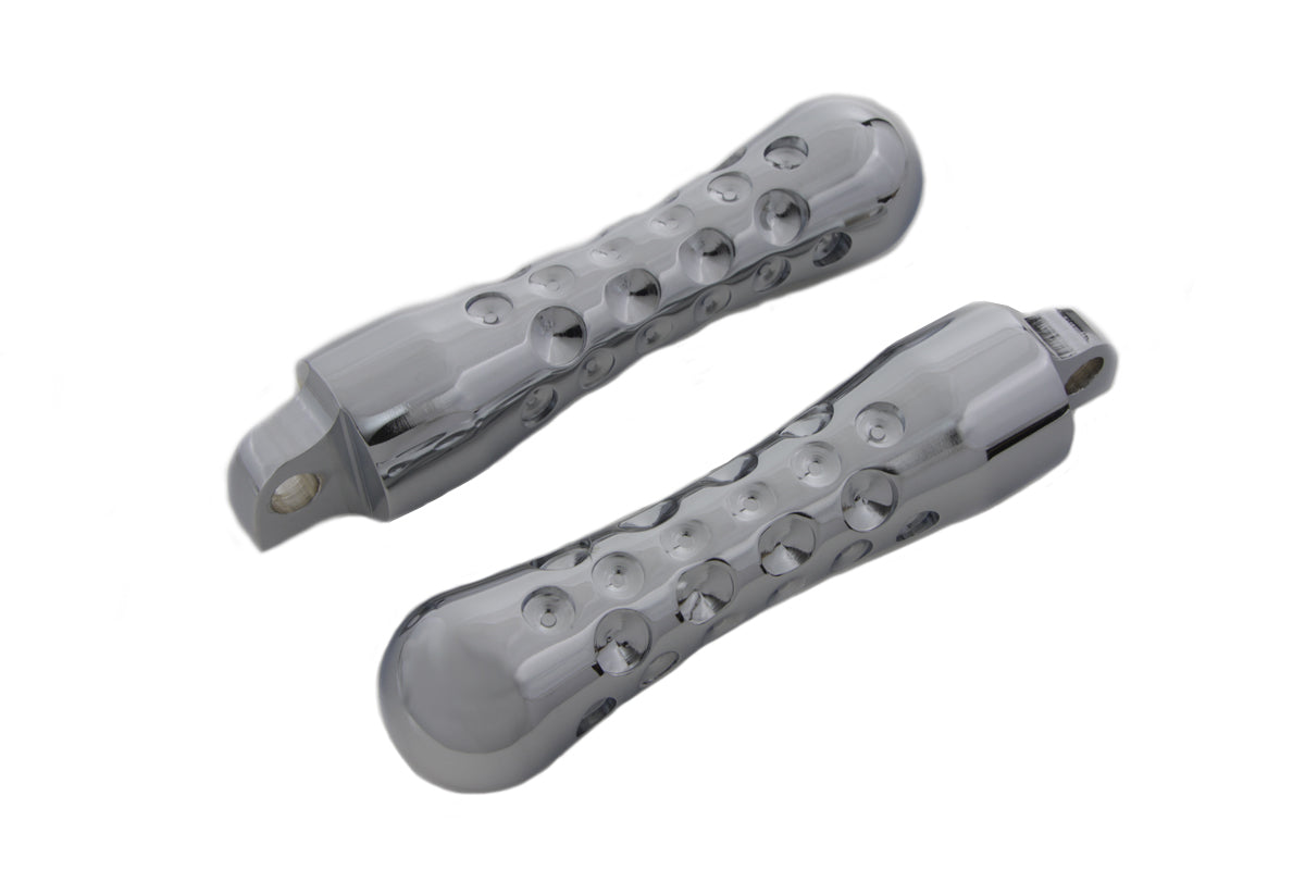 Chrome Contour Agostinni Footpeg Set