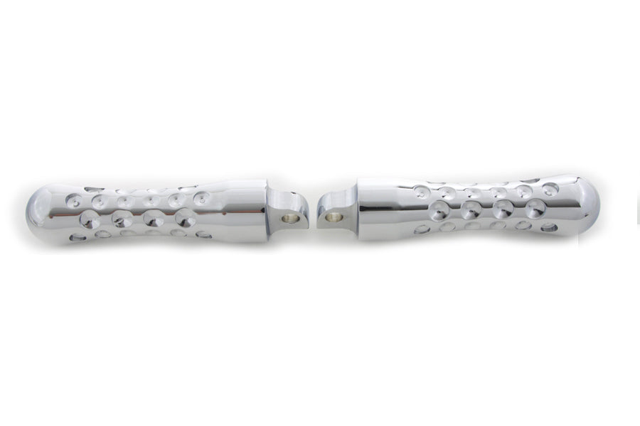 Chrome Contour Agostinni Footpeg Set