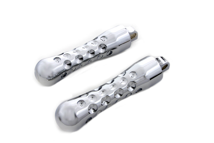 Chrome Contour Agostinni Footpeg Set