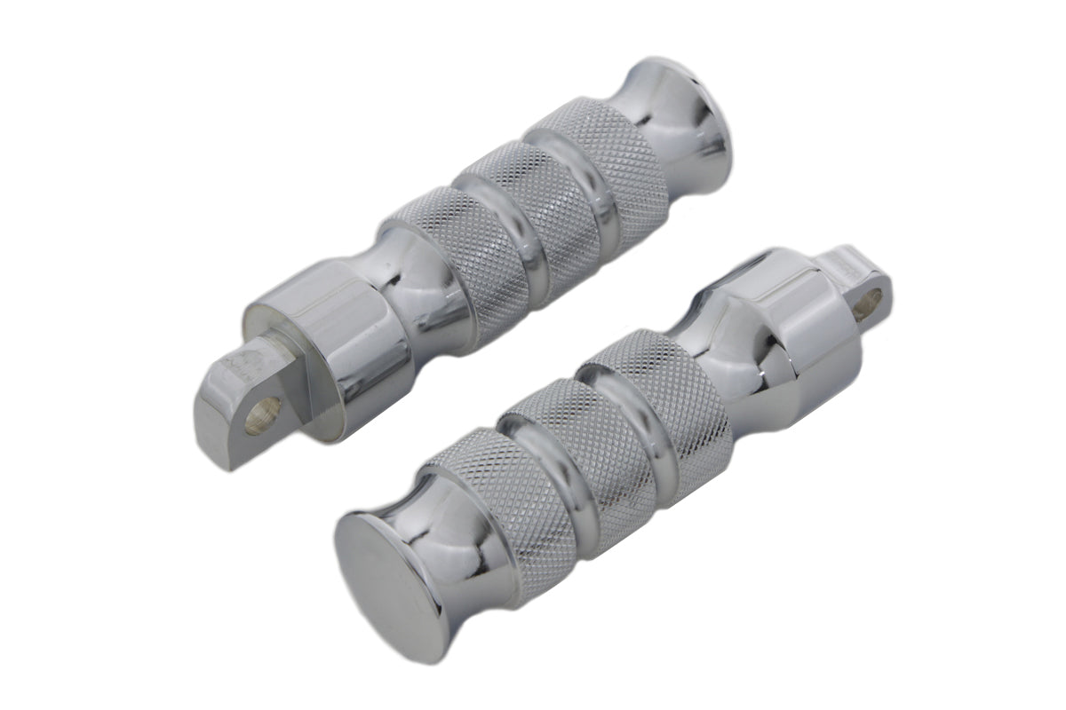 Convex Knurled Footpeg Set