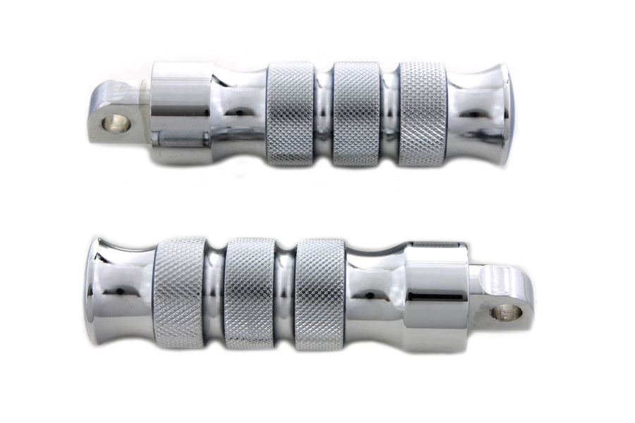 Convex Knurled Footpeg Set