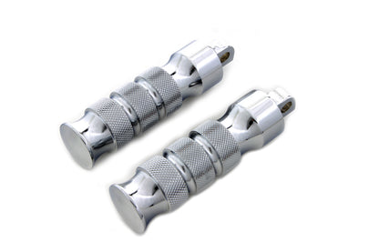 Convex Knurled Footpeg Set