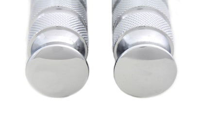 Convex Knurled Footpeg Set