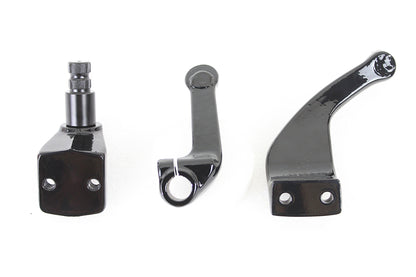 Black Driver Replica Footpeg Mount Set