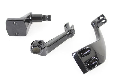 Black Driver Replica Footpeg Mount Set