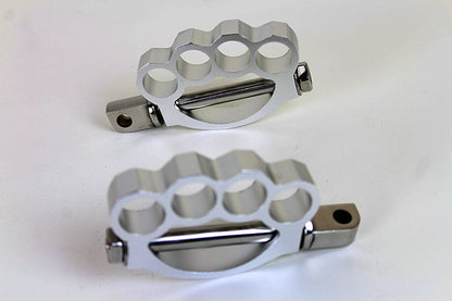Knuckle Footpeg Set Chrome
