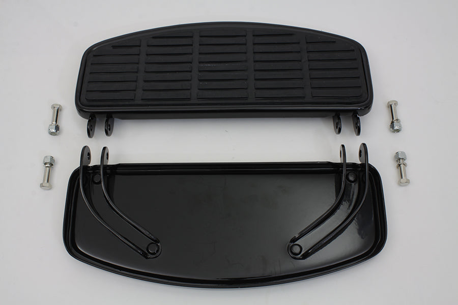'D' Driver Footboard Set Gloss Black