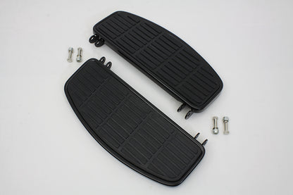 'D' Driver Footboard Set Gloss Black