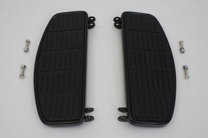'D' Driver Footboard Set Gloss Black