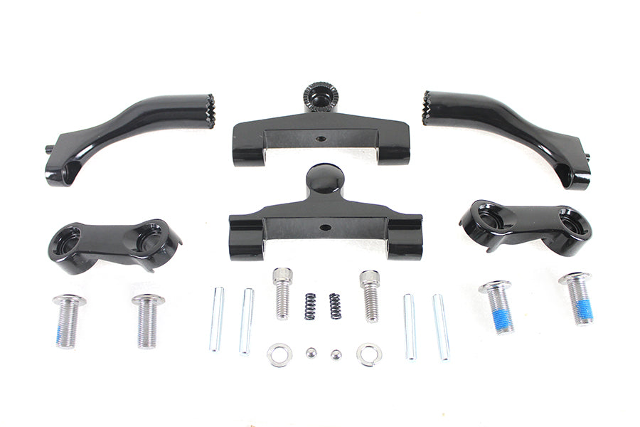 Adjustable Passenger Footboard Mount Set
