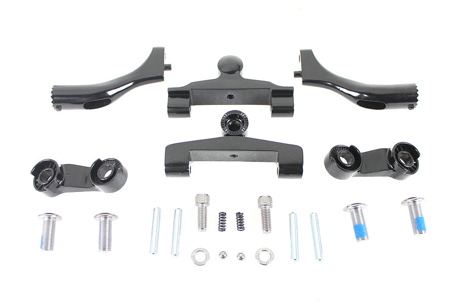 Adjustable Passenger Footboard Mount Set