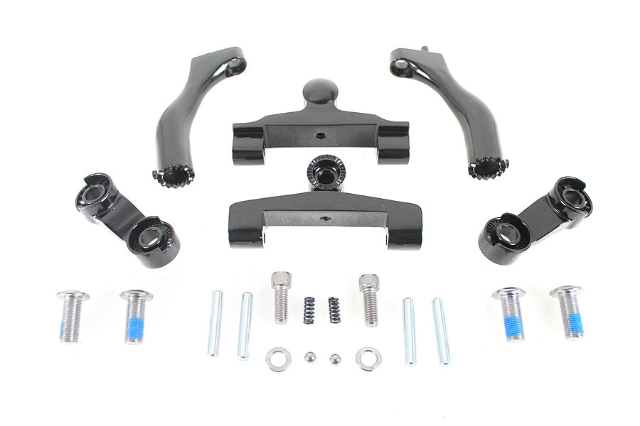 Adjustable Passenger Footboard Mount Set