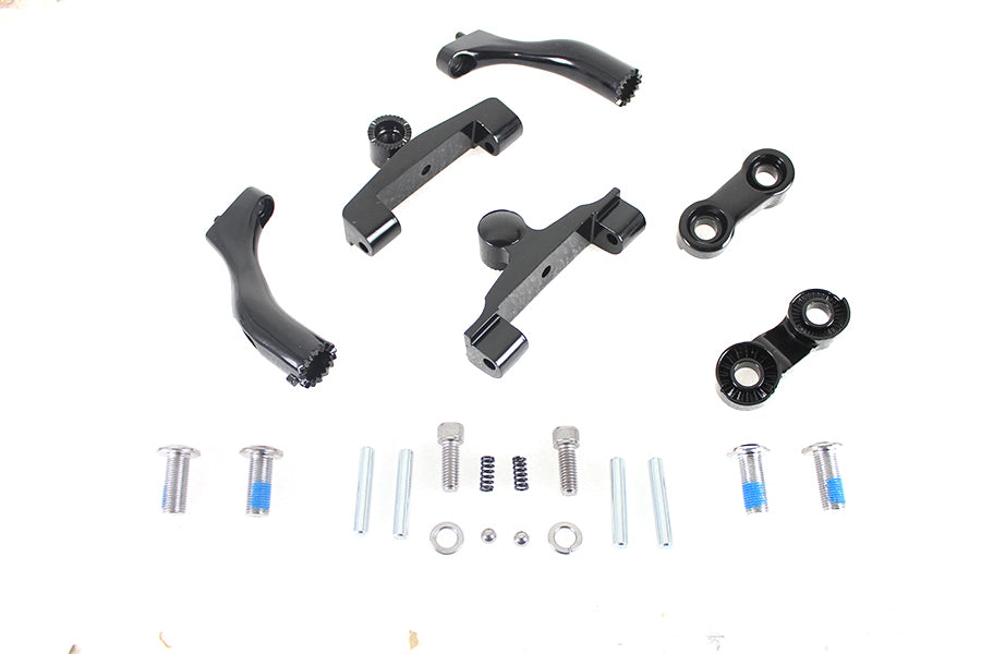 Adjustable Passenger Footboard Mount Set