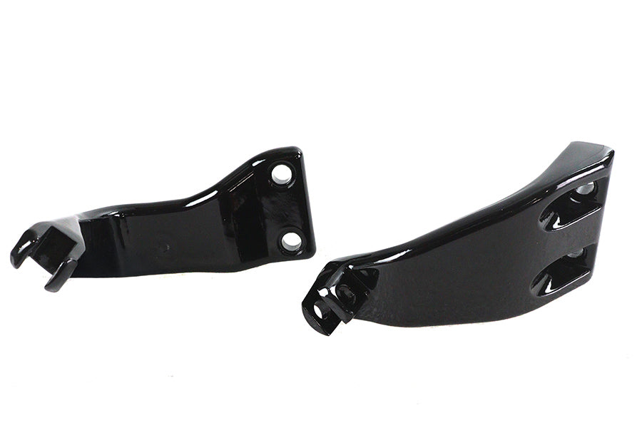 FXD Driver Footpeg Support Set Black