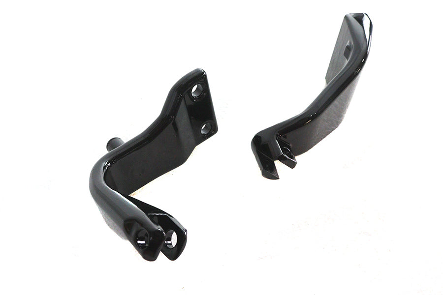 FXD Driver Footpeg Support Set Black
