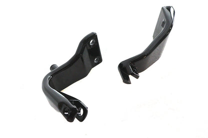 FXD Driver Footpeg Support Set Black
