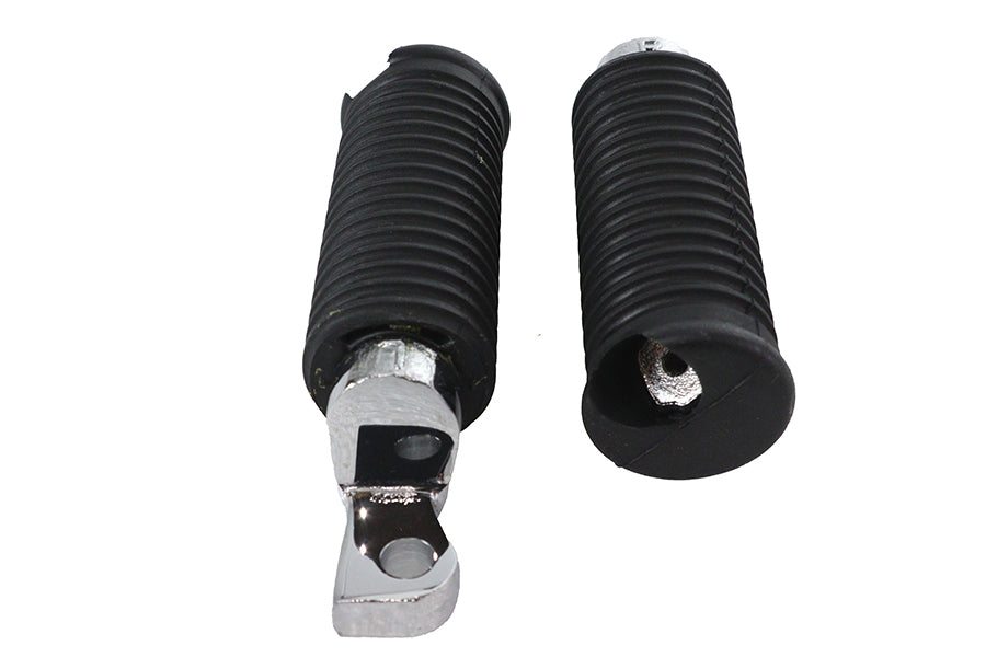 Chrome Drop Style Footpeg Set