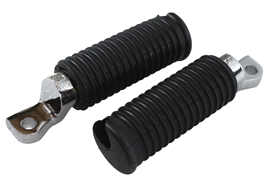 Chrome Drop Style Footpeg Set
