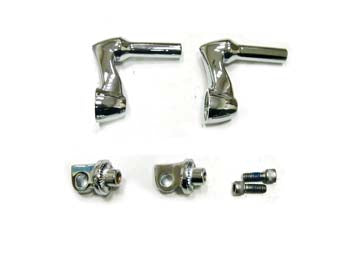Chrome Footpeg Mount Adjustable Offset