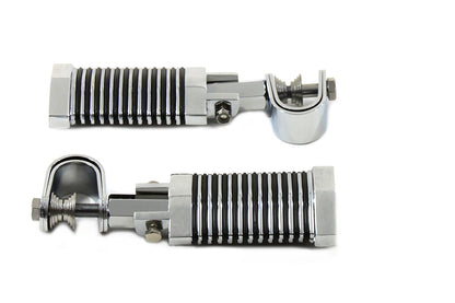O-Ring Style Footpeg Set Flat Diamond Shape