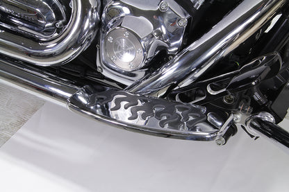 Driver Footboard Set with Flame Design