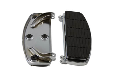 'D' Driver Footboard Set Chrome