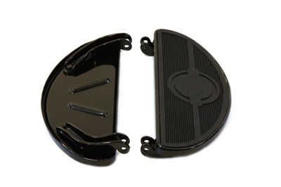 Driver Black Footboard Set with Bullseye Design