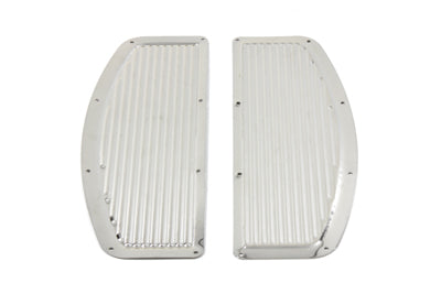 Footboard Mat Set Chrome