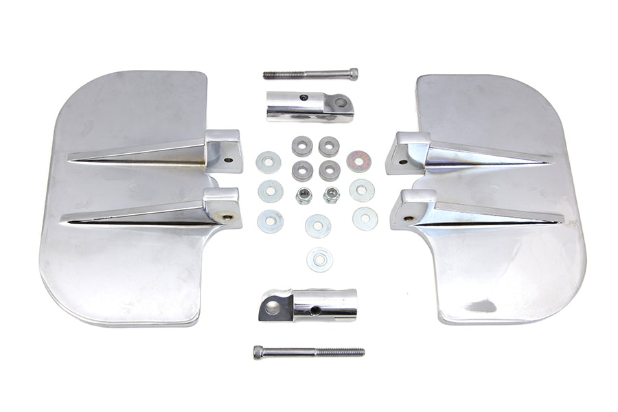 Passenger Mini Footboard Set Rubber Style