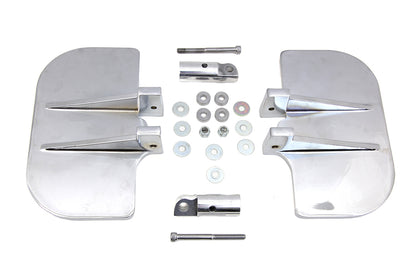 Passenger Mini Footboard Set Rubber Style