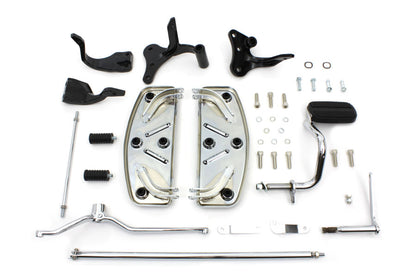 Wyatt Gatling Driver Footboard Kit with Black Brackets