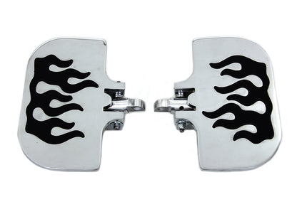 Passenger Mini Footboard Set with Flame Design