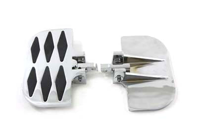 Passenger Mini Footboard Set with Diamond Design