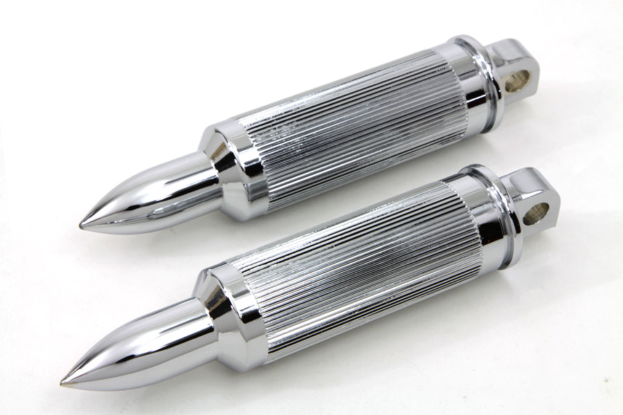 Chrome Bullet Style AK-47 Footpeg Set