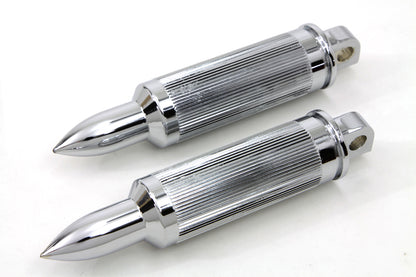 Chrome Bullet Style AK-47 Footpeg Set