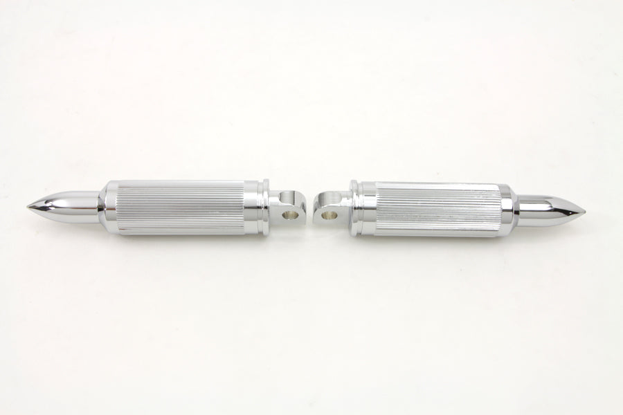 Chrome Bullet Style AK-47 Footpeg Set