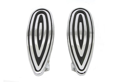 Billet Footboard Set Chrome