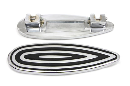Billet Footboard Set Chrome