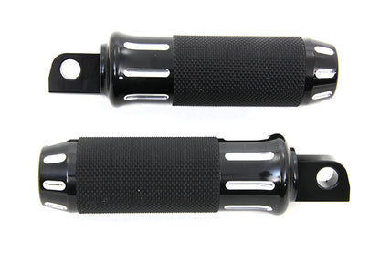 Black Cobra Style Footpeg Set