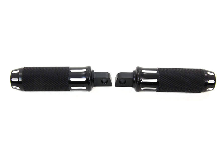 Black Cobra Style Footpeg Set
