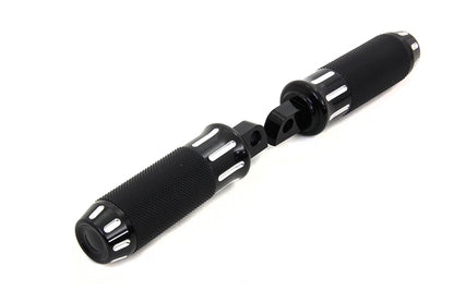 Black Cobra Style Footpeg Set