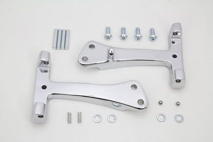 Passenger Footboard Support Chrome
