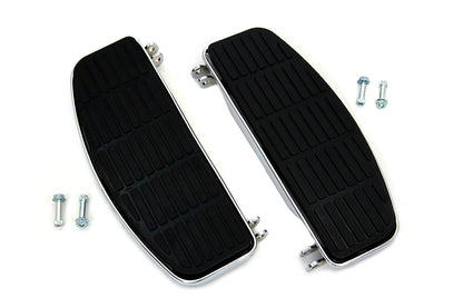 FXRP Driver Chrome 'D' Shape Footboard Set