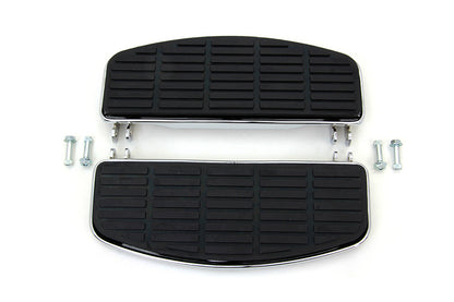 FXRP Driver Chrome 'D' Shape Footboard Set