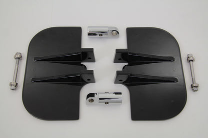 Passenger Mini Footboard Set Black