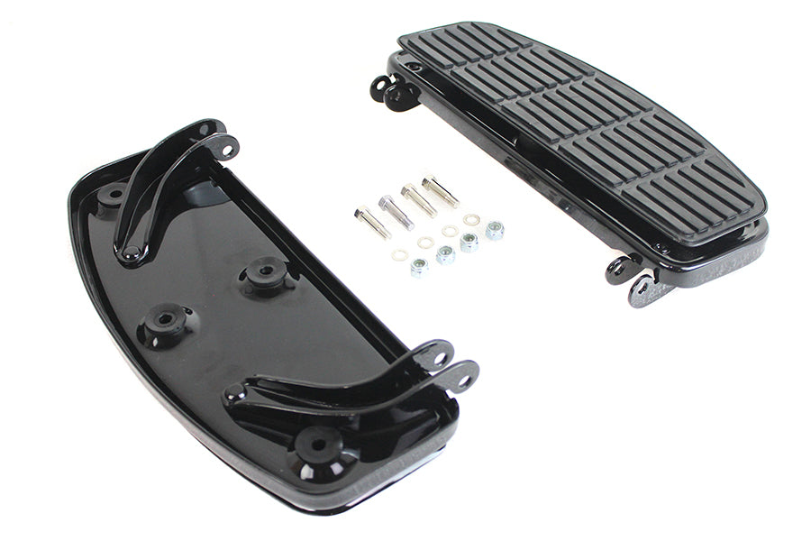 Driver Black 'D' Shape Footboard Set