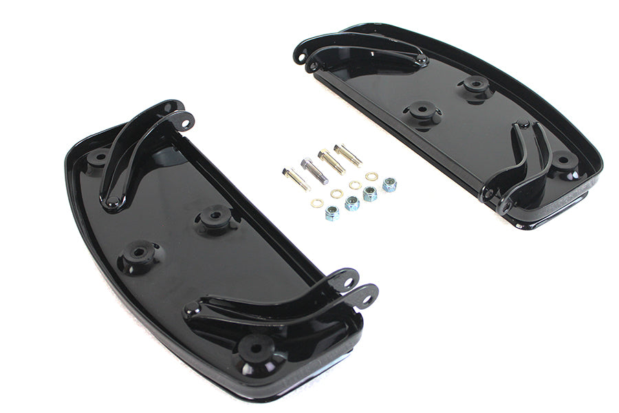 Driver Black 'D' Shape Footboard Set