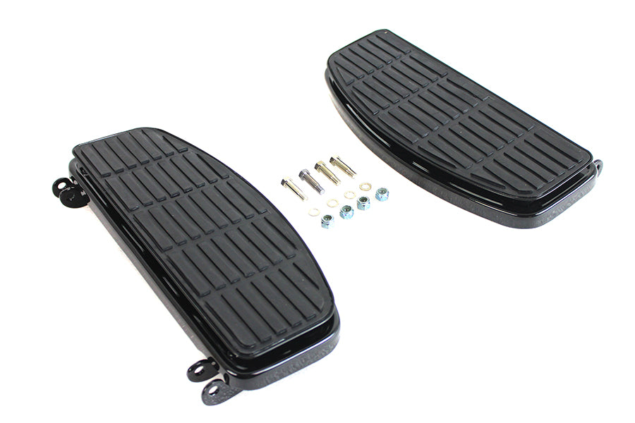 Driver Black 'D' Shape Footboard Set