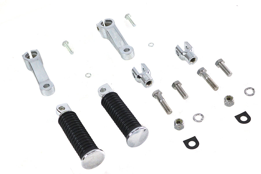 FX Footpeg Mount Kit Chrome