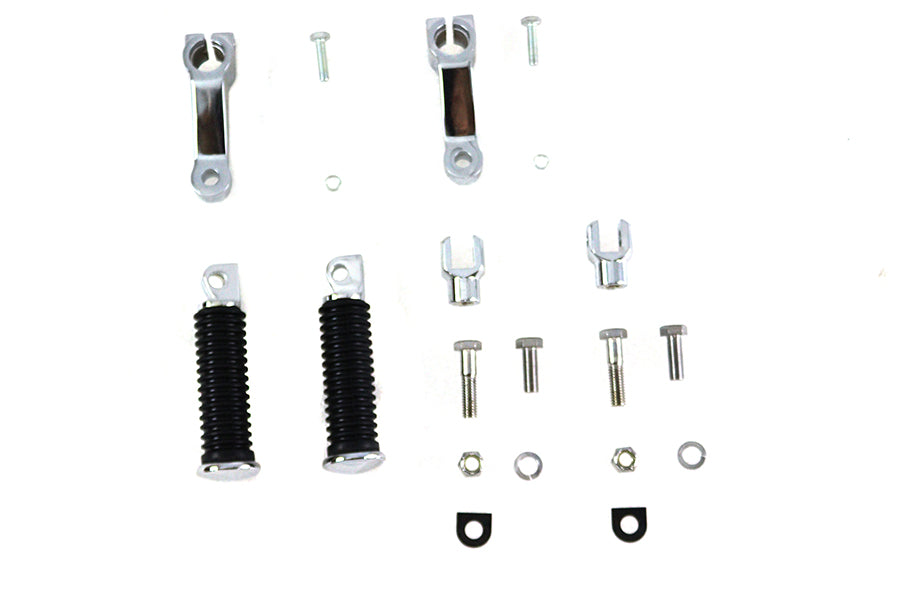 FX Footpeg Mount Kit Chrome